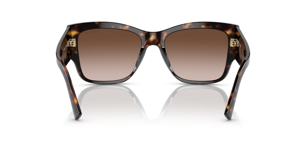 Vogue VO5462S with Dark Havana Frame and Gradient Brown Lenses
