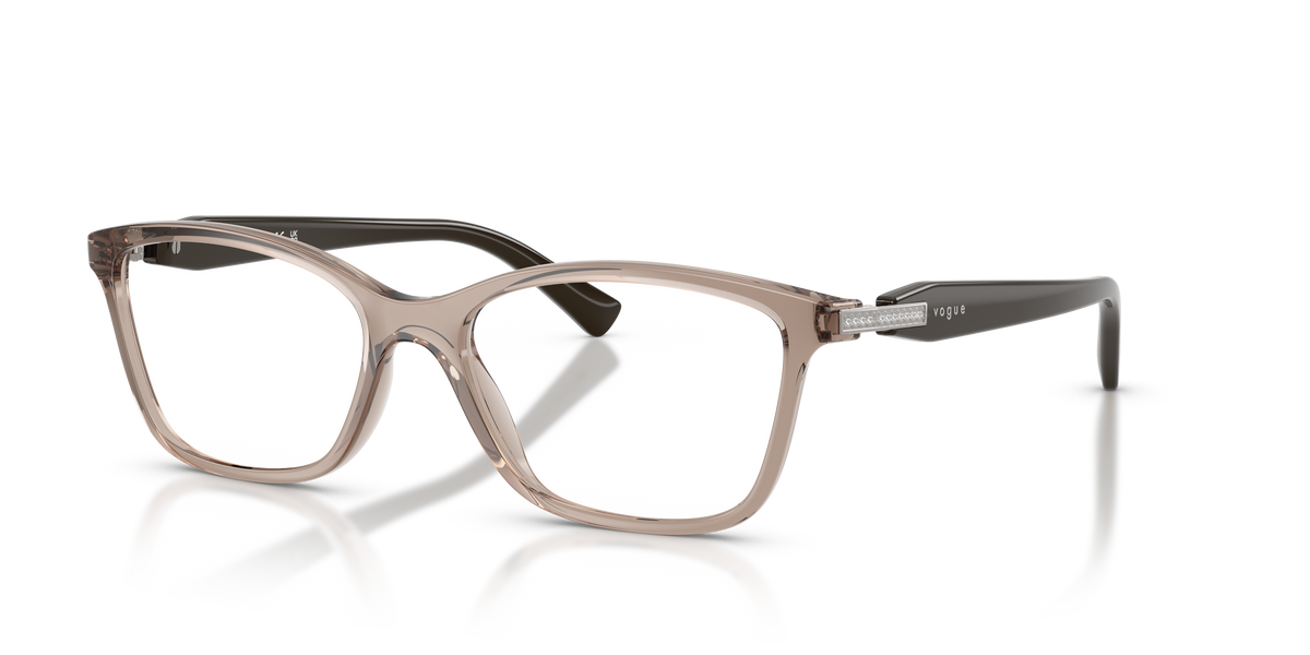 Vogue VO5680B Eyeglasses with Transparent Brown Frame | Vogue